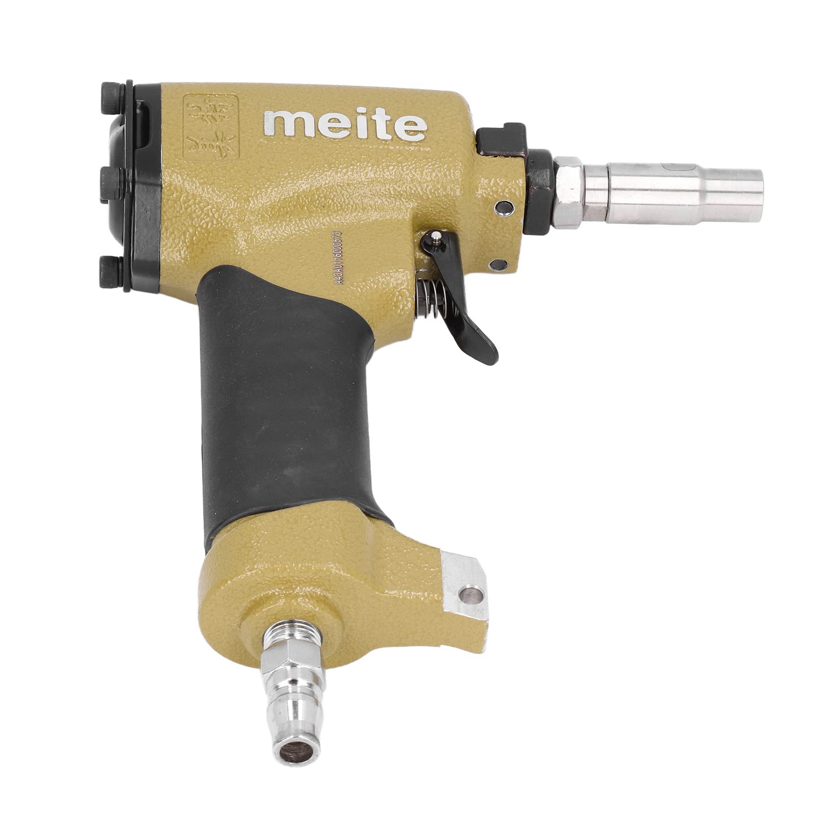 Pistolet à Punaise Pneumatique Air Power Cloueuse DéCorative Garniture Finition Pin Gun Outil 4‑7kgf/Cm³ pour Fixer les Couvertures en Tissu et en Cuir 0960