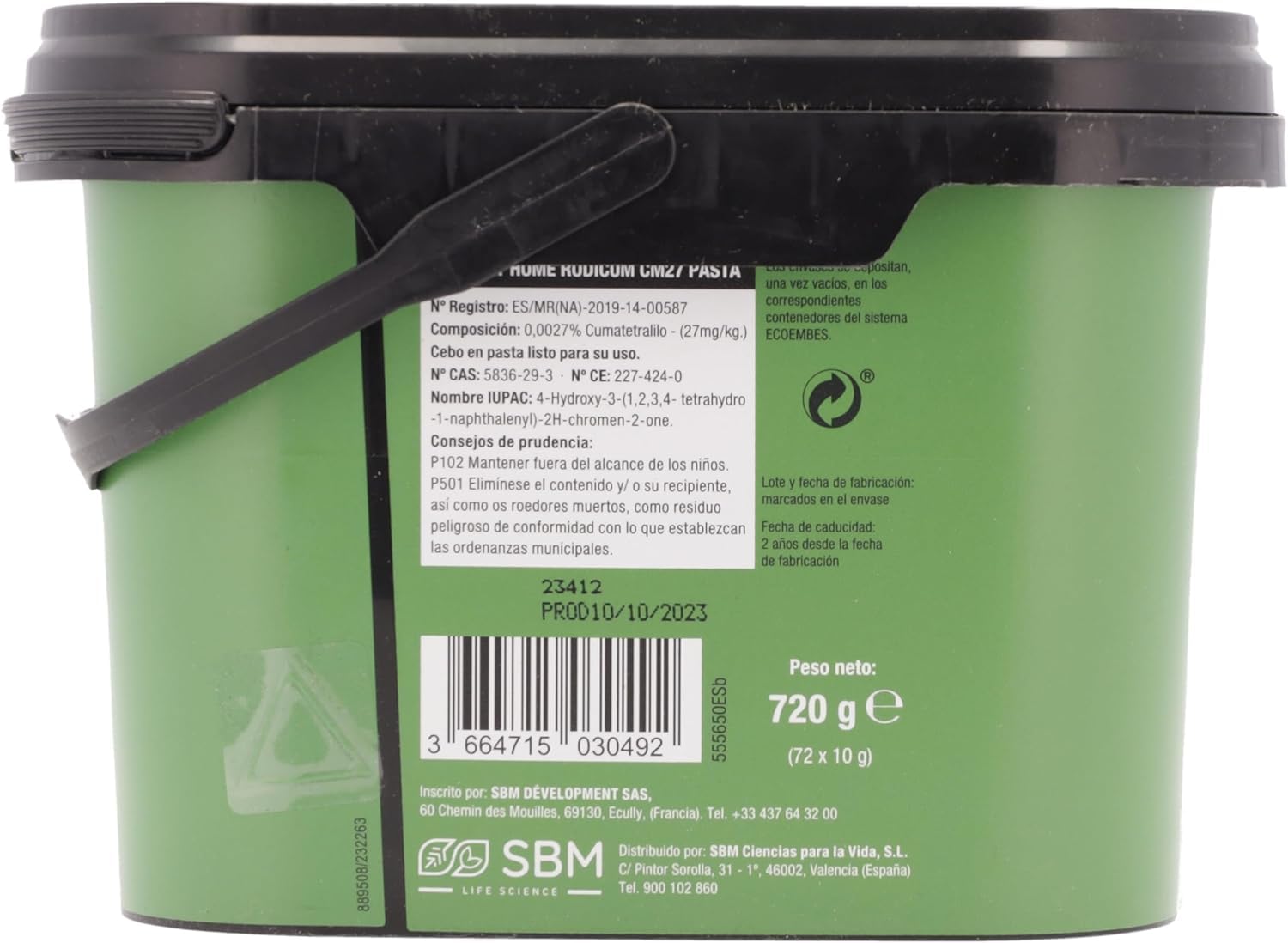 Veneno para Topos 720gr