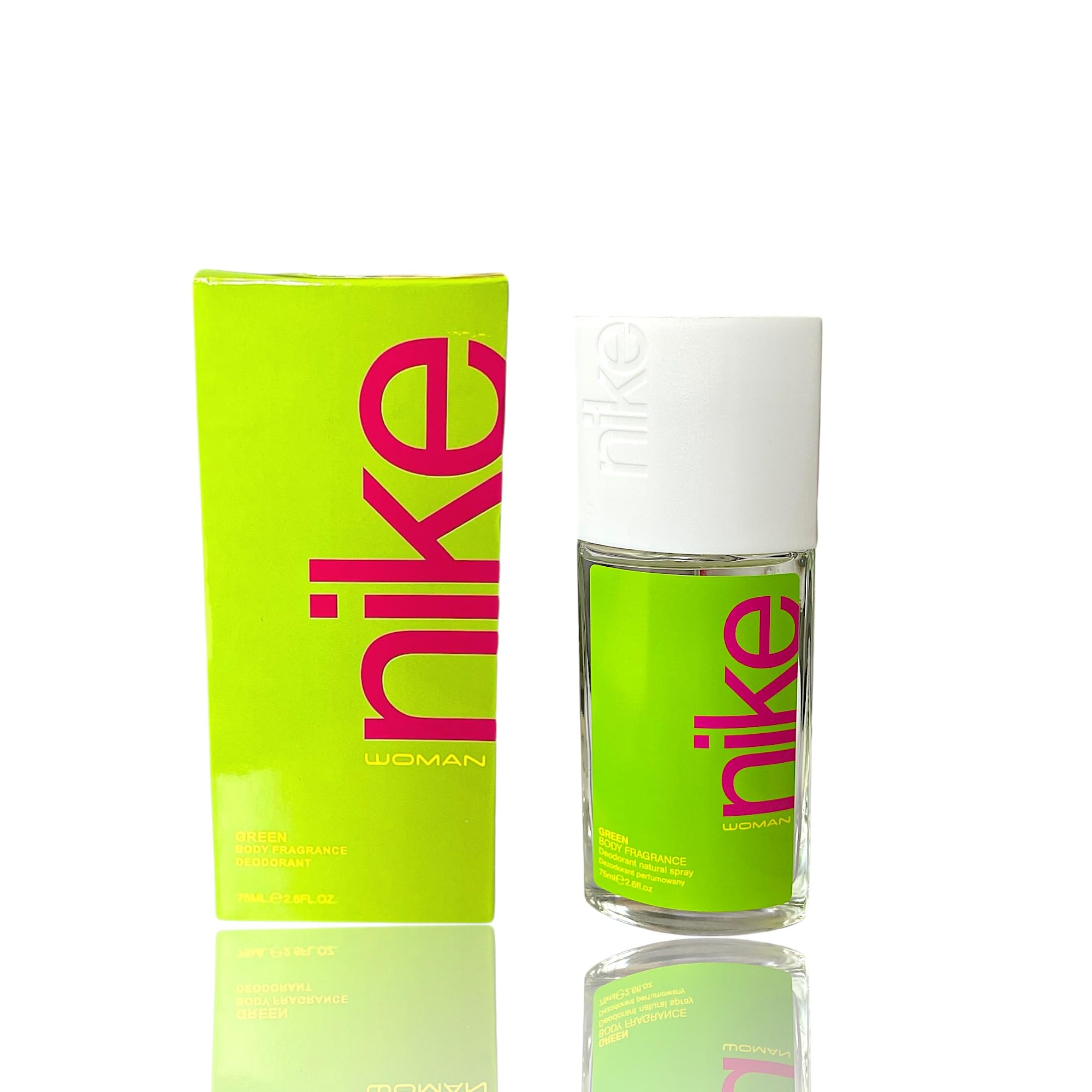 Nike Women Green Body Fragrance Liquid Deodorant – Long-Lasting Natural Spray, Fresh & Feminine Scent (75ml)-image-14