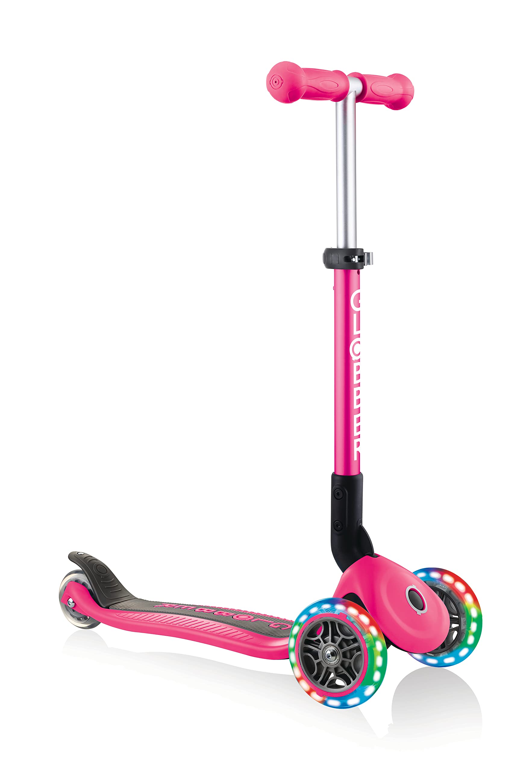 Globber Junior Foldable Lights - Blue (Pink) S