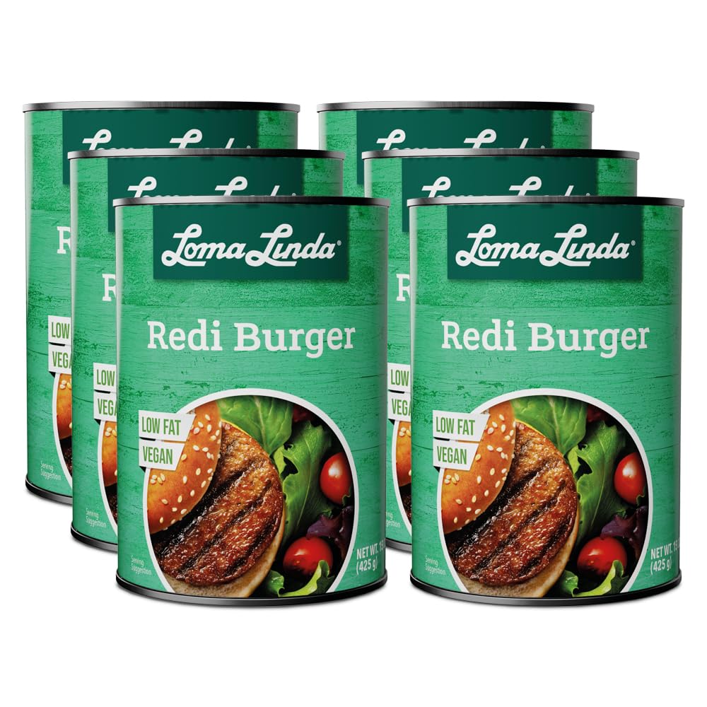 Plant-Based - Redi-Burger (19 oz.) (Pack of 6) - Kosher