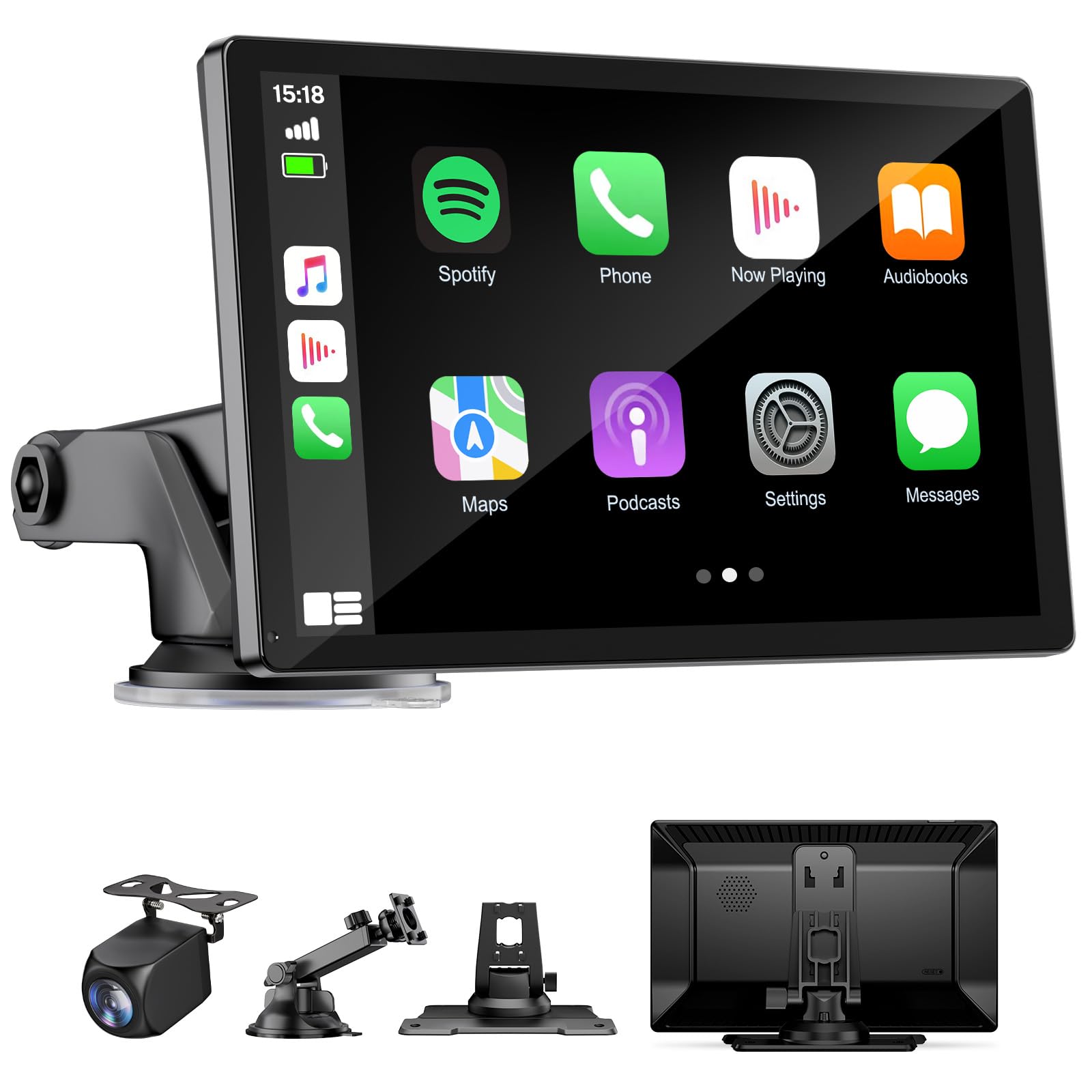 HAUXIY Wireless Apple Carplay Screen