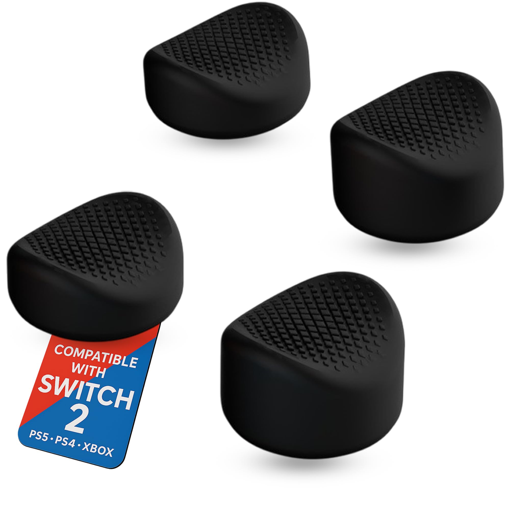 MatoSan® Tapas de Agarre para Palanca de Pulgar para Switch 2, Fundas de Silicona compatibles con Controladores Switch 2, empuñaduras ergonómicas Antideslizantes para el Pulgar (Version 7) — view 14