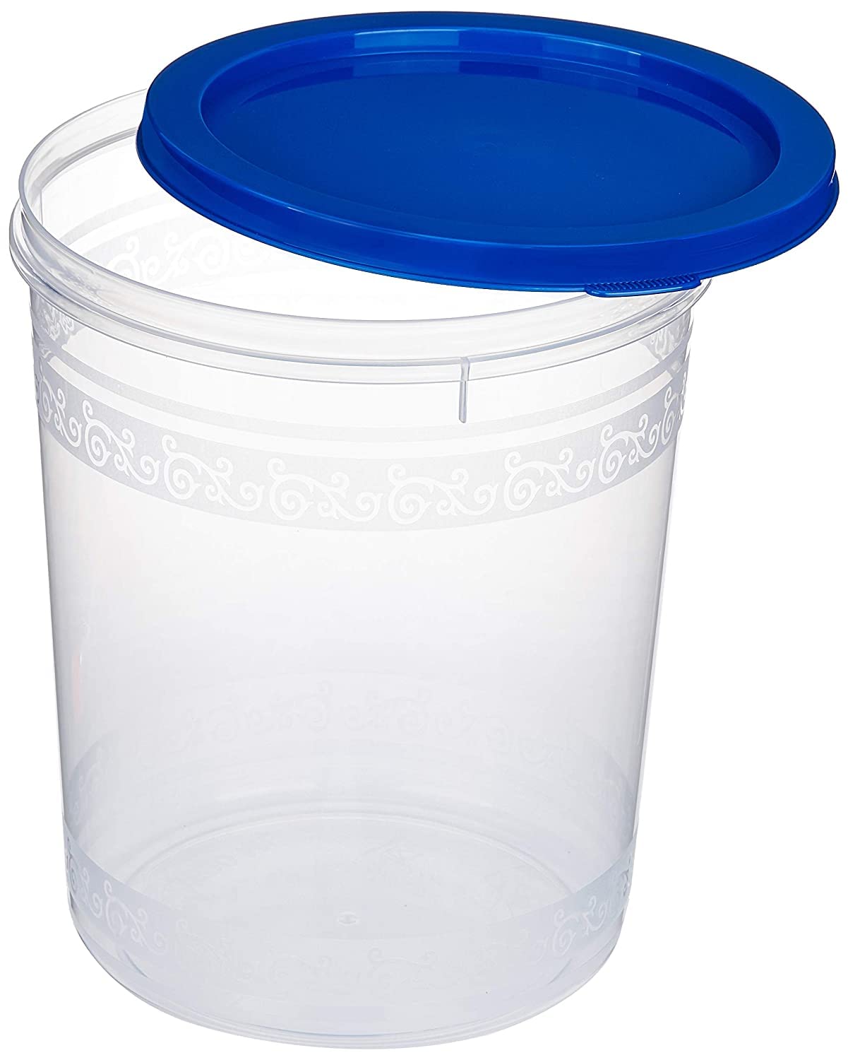 Plastic Box Storage Container Round (700ml) Amazon.in Home & Kitchen