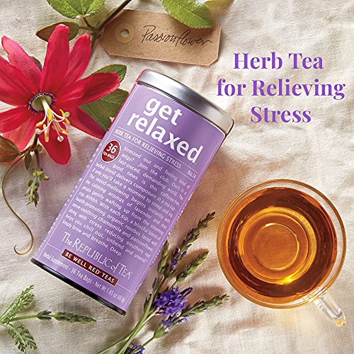 The Republic of Tea, Get Relaxed No.14 Tea for Relieving Stress Tea, 36-Count - Image 3