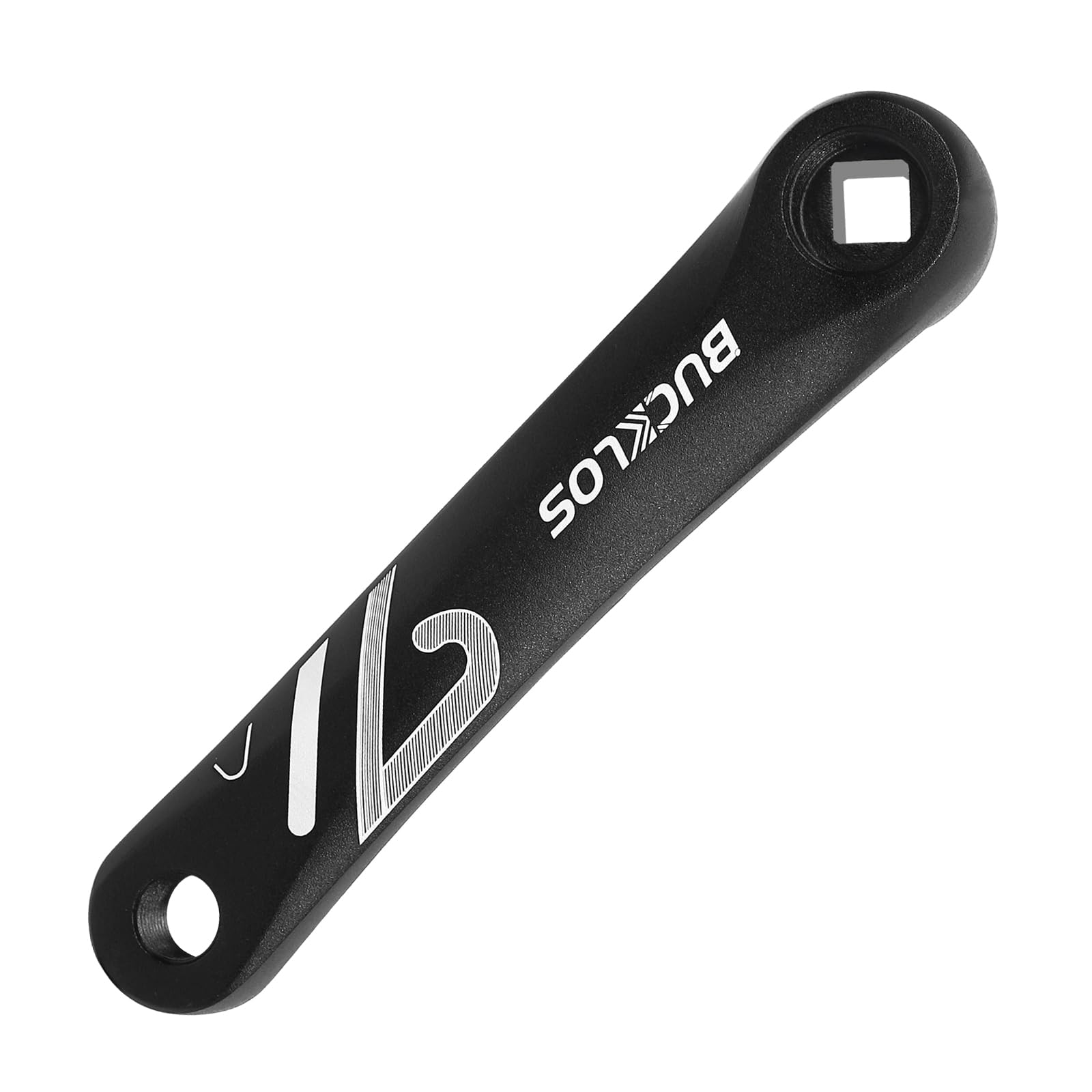 AEYINO Ebike Mountain Bike Square/Diamond Crank Arm -152MM/170MM MTB Aluminum Bicycle CrankSet for Road Bike/Exercise Bike/Fat Bike/Commuter Bike (Only Left 152mm Diamond Crank)