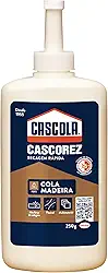 Cola Cascorez para Madeira, Branco, 250 g, Cascola