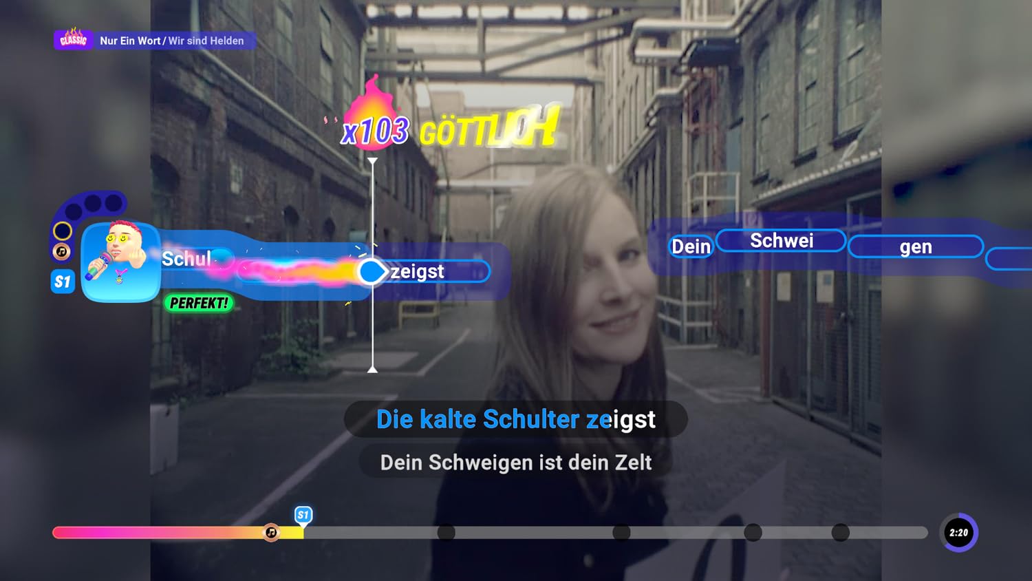 Let's Sing 2026 German Version + 2 Mics Switch