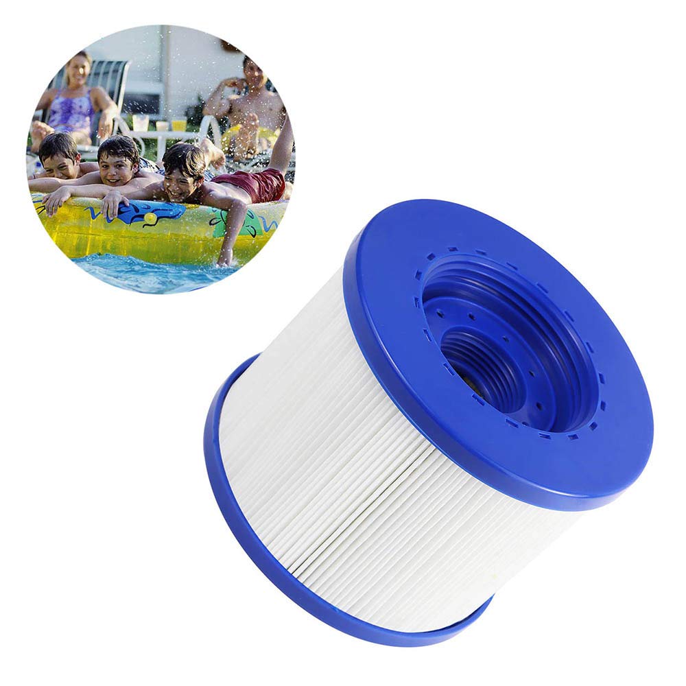 ALLOMN Filtro Piscina, 10.5 * 8,2 CM 8PCS Elemento Filtro del Filtro Cartucho Filtro Piscina Accesorios Filtro spa Perezoso Filtro Hidromasaje Filtro para Aqua SPA/Aquaparx/Restway/Goplus/Wido