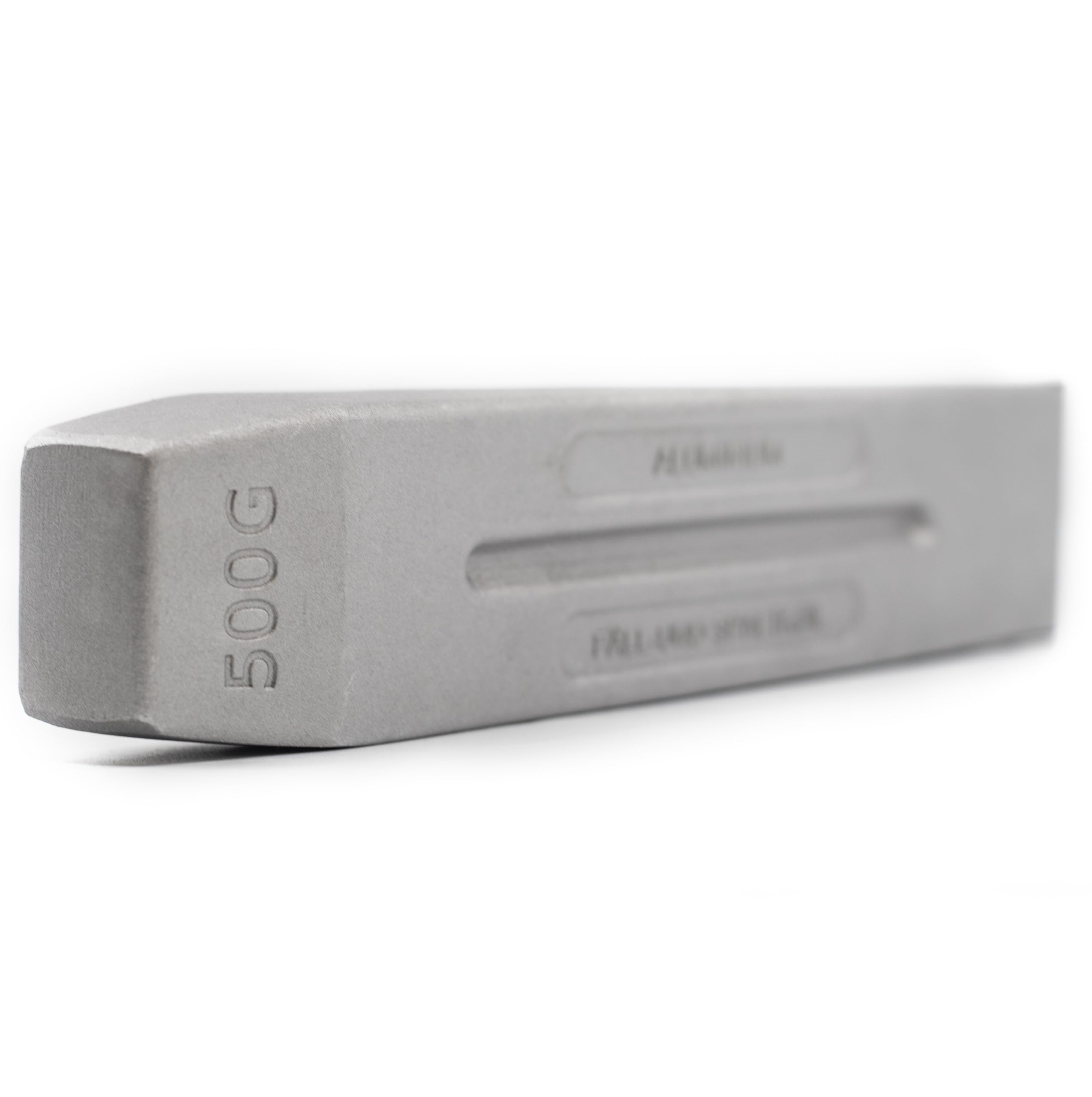2X Profi ALU Spaltkeil Massiver Spaltkeil + Bildmagnet! Fällkeil in Keilform aus Spezialaluminium für Holzspaltung Spaltaxt Holz Spalthammer Holzspalter Drehspaltkeil Drehkeil Spaltgranate Silber, W