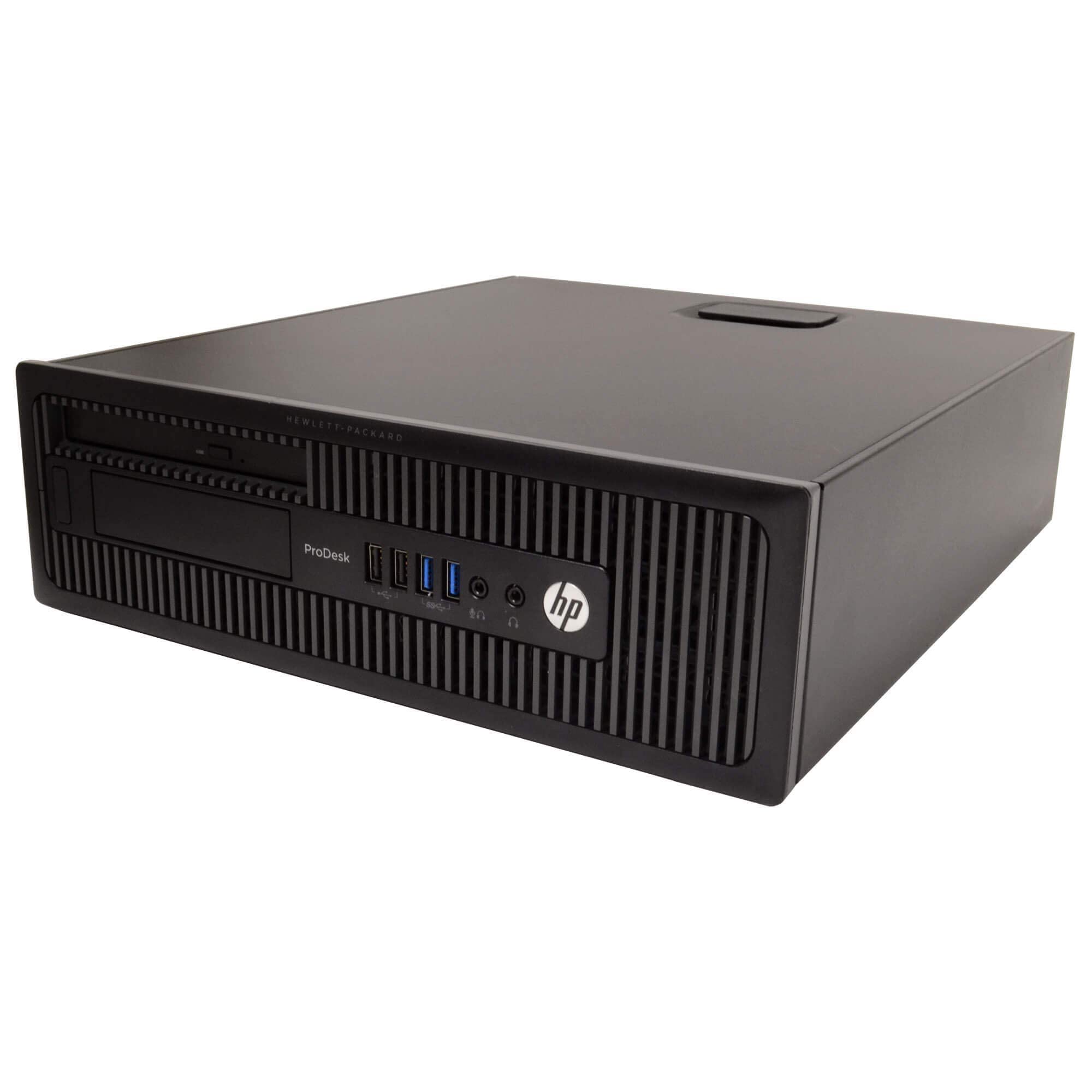 HP ProDesk 600 G1 SFF Ordenador de sobremesa, Intel Core i7-4770, 8 GB de RAM, SSD de 240 GB, WiFi, Bluetooth, Teclado QWERTY Estadounidense, Windows 11 Pro (reacondicionado)