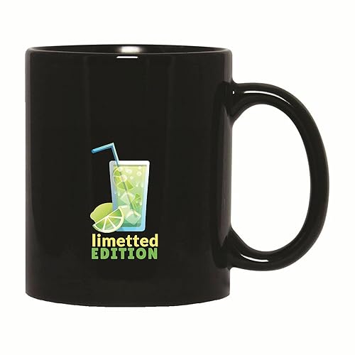 Gift Idea for Lime Beverage Lovers Limetted Edition Juice 11oz 15oz Black Coffee Mug