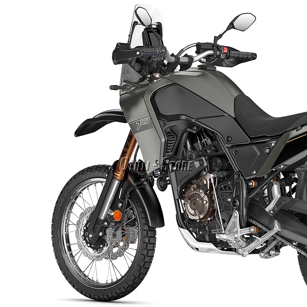 Garde-boue Avant ABS Noir Pour Yamaha Ténéré 700 (2019-2025) - Protection Contre Les éclaboussures Et Le Gravier