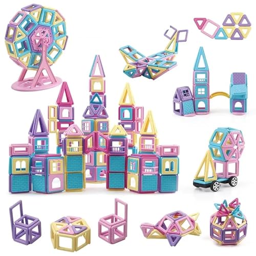AOMIKS 147PCS }OlbgubN ΃ubN }Olbg ςݖ  DIY  {bg mߋ STEM w j̎q ̎q 2-8 q  ۈ牀 蕨 Mtg a NX}X v[g SF؍ς