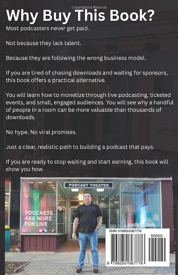 The New Business Model for Podcasting: How Everyday Podcasters are Getting Paid Without Waiting for Sponsors. Stop Chasing Downloads. Start Building Revenue. image 3