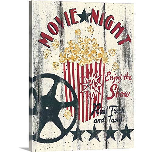 CANVAS ON DEMAND Enjoy the Show Canvas Wall Art Print by Linda Spivey, Home Decor, Actor, Actress Artwork,18