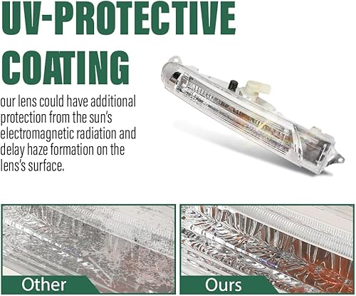 Miniatura 49 de GRAND ORANGE Lámparas de estacionamiento de luz de señal compatibles con Chevy Monte Carlo SS 1983-1988/Compatible con Chevy Monte Carlo 81-86