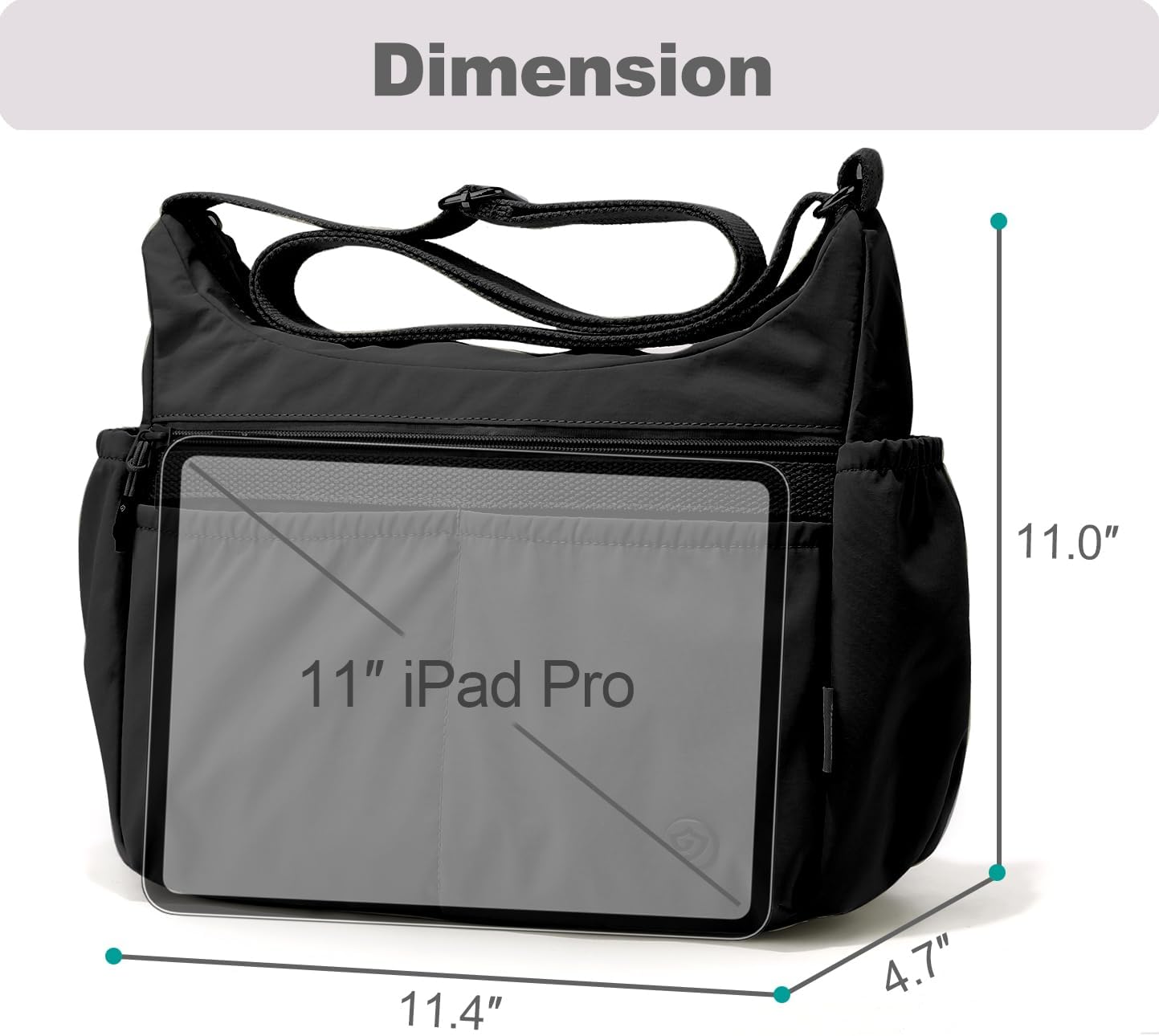 Collsants Purses for Women Nylon Crossbody Bags Lightweight Shoulder Purses and Handbags