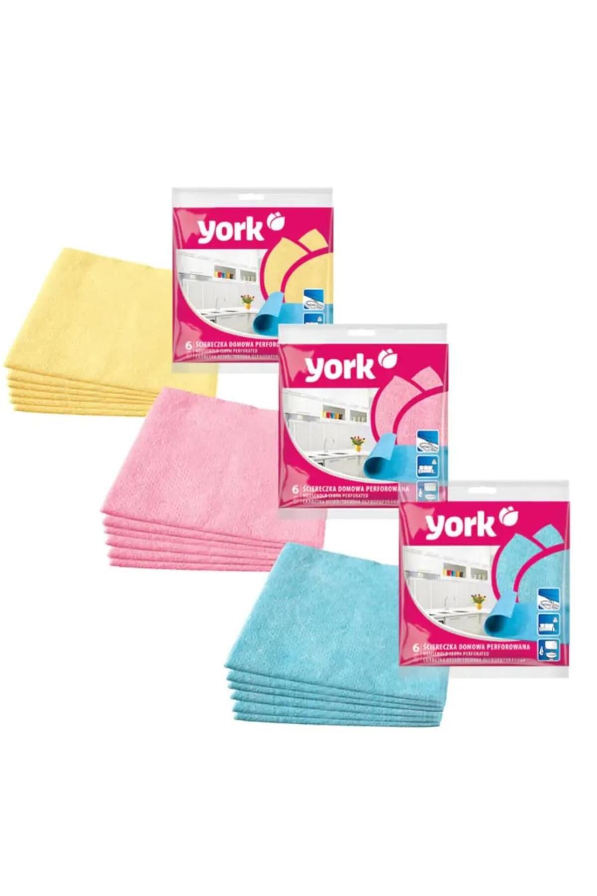 YORK Household Cleaning Cloth 6Pc