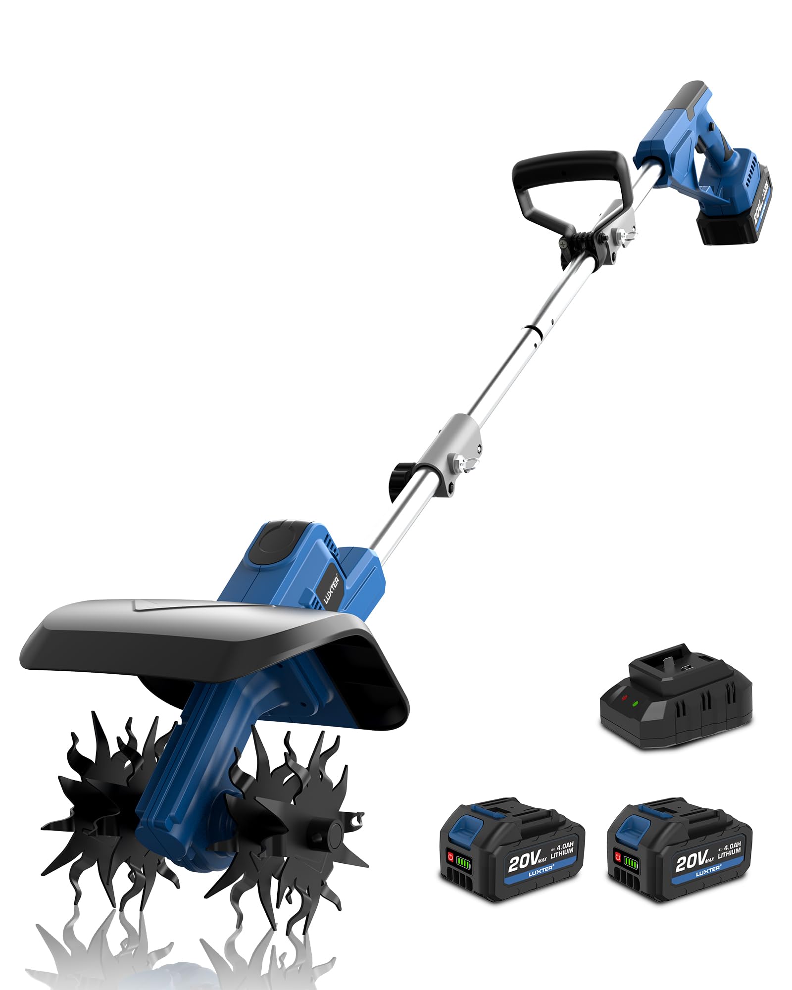 LUXTER Cordless Tiller Cultivator