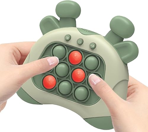 Miniatura 4 de Juego de burbujas de empuje rápido, juego de empuje rápido con luz para reventar, juego de mano, juguetes sensoriales para ansiedad para niños de 6