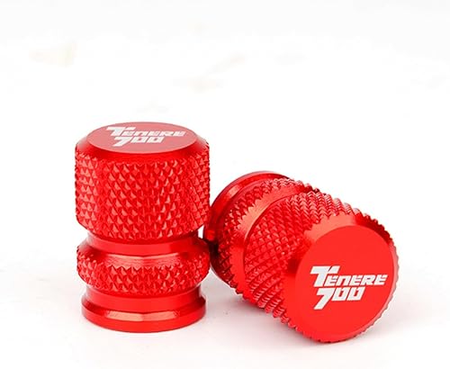 Miniatura 9 de CNC aluminio Motorcycle Kickstand Side Stand Extension Plate for Yamaha Tenere 700 XTZ T7 Tenere700 2019 2020 2021 (Color  Valve Caps-Black)