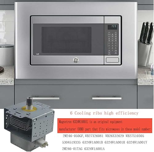 Miniatura 3 de Nuevo 2M246-050GF Magnetron para horno de microondas LG Magnetron reemplaza WB27X26081 WB26X32629 WB27X10305 5304519335 6324W1A001B 6324W1A001H