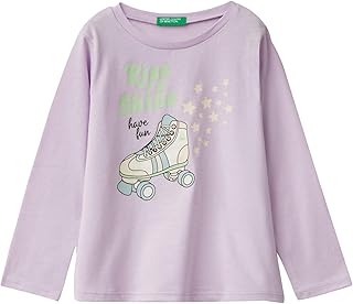 T-Shirt M/L 3096G10H1, Camiseta Niñas, Viola,