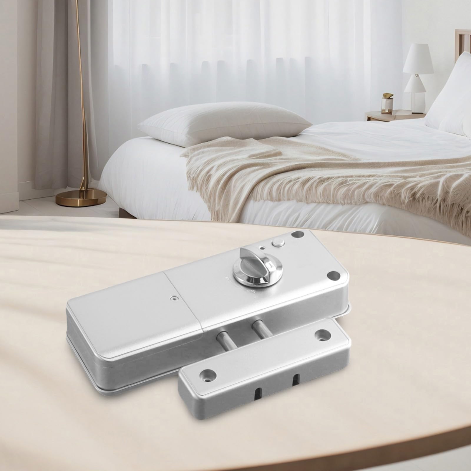 Cerradura electrónica invisible para puertas de madera, entrada de tarjeta