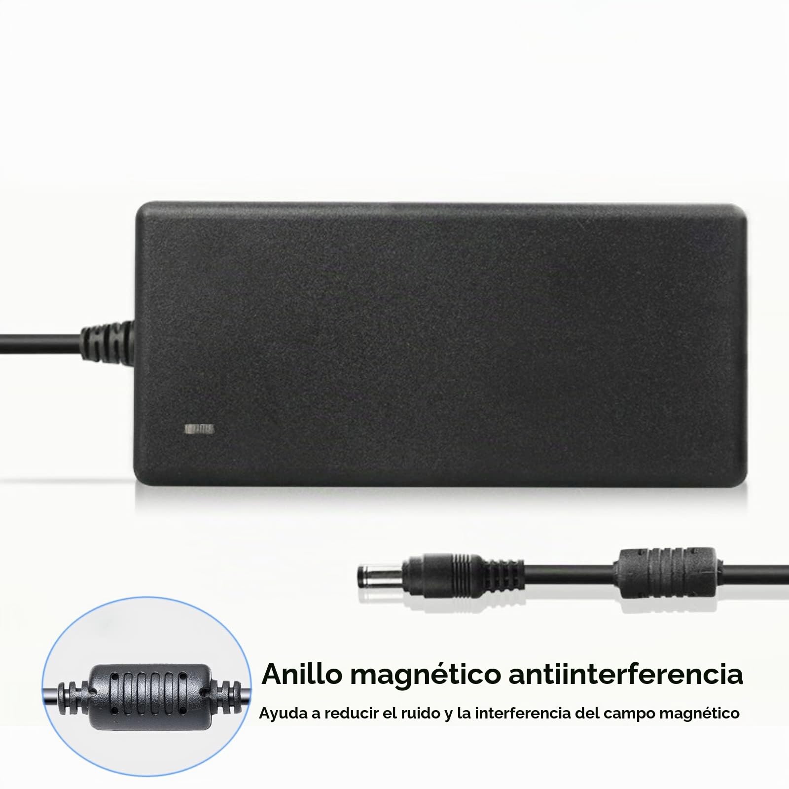 JOYLIT Alimentador 24V 2A 48W Transformador Voltaje de Entrada AC 100-240V a DC 24V, Fuente Alimentacion Adaptador para Tira de LED