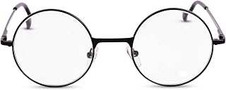READ40 RONDO Blue Light Filtering Reading Glasses for Men & Women | Round Metal Frame | UV400 Protection | Lightweight wit... Price In India