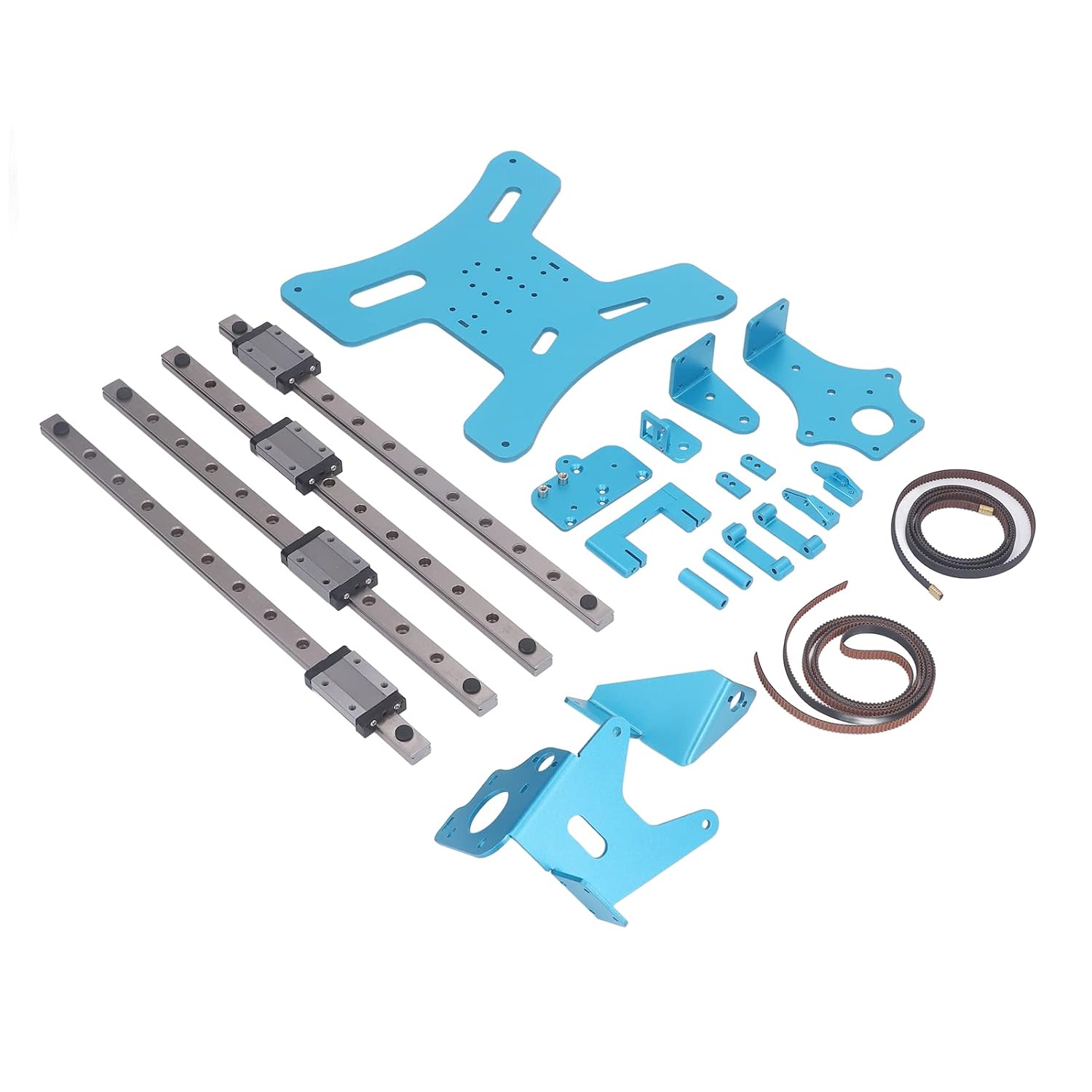 review 3D Printer Timing Belt, Fine Processing Easy to Install Standard Size Replacement Parts 300mm Linear Guides for Ender 3 Pro for Ender 3 Pro V2