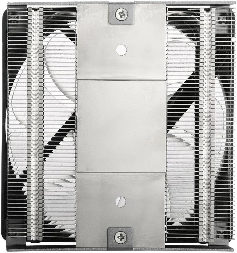 Cooler Master MasterAir G200P RGB Low-Profile CPU Air Cooler, 39.4 mm Ultra-Low-Profile Heatsink, Two C-Shaped Heatpipe, 92mm PWM Fan, RGB Lighting thumbnail 5