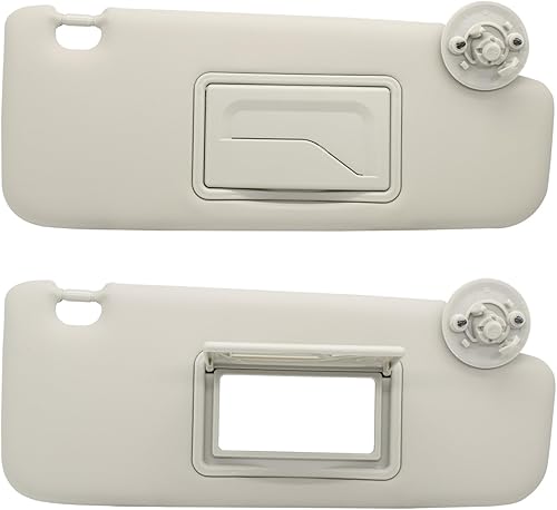 Miniatura 6 de Reemplazo del parasol del lado derecho del pasajero compatible con Chevy Sonic 2012-2019 Spark 2013-2016 Número de repuesto P95327507 Color Gris