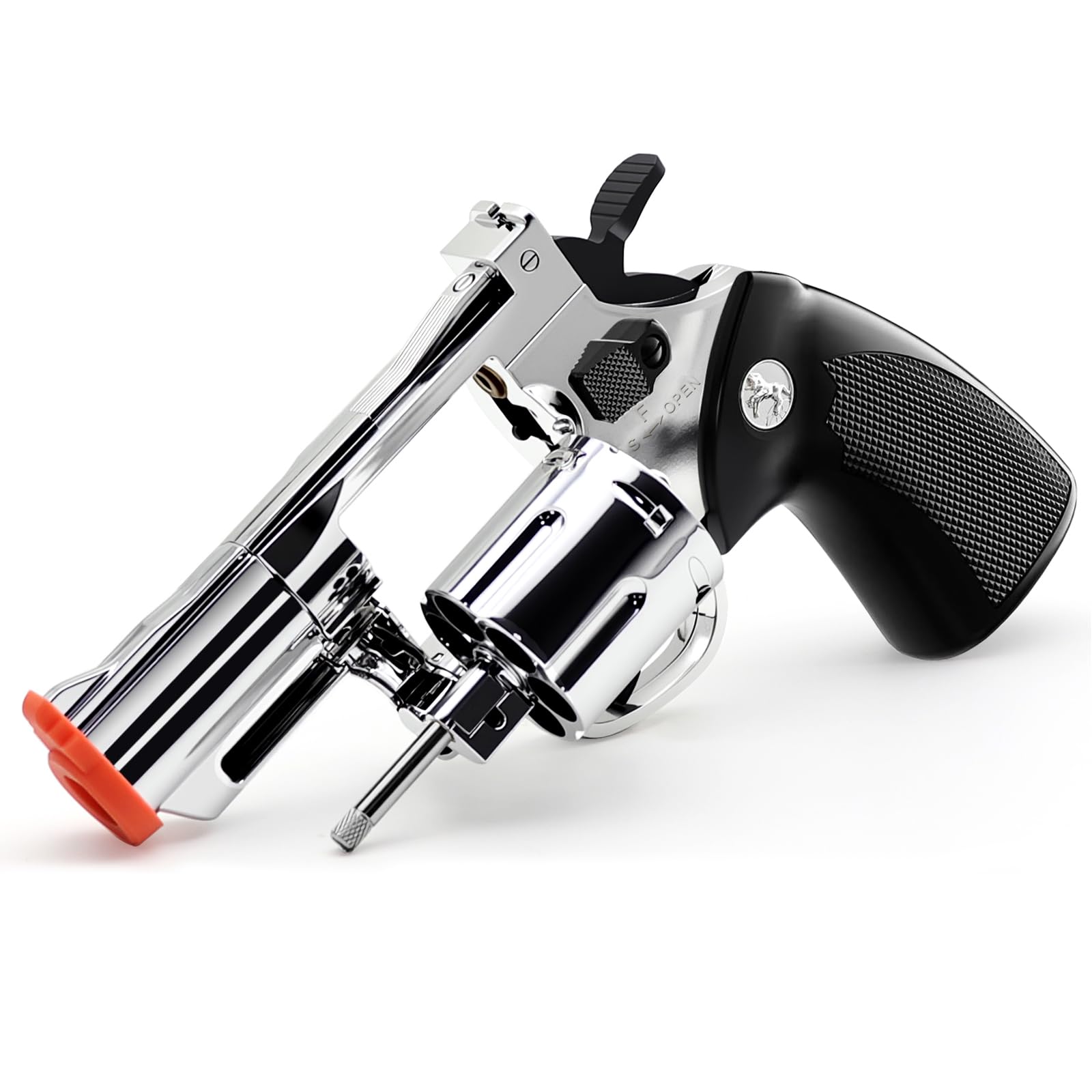 Toy Revolver Gun Fidget Gun Toys for Boys(Cannot Fire, for Role-Play Only), Pretend Play Toys Guns