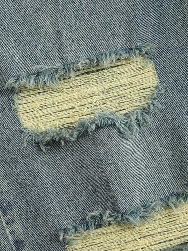 Image of CIDER Women's Ripped Jeans High Waisted Distressed Baggy Pants | Straight Wide Leg, Denim Pants
