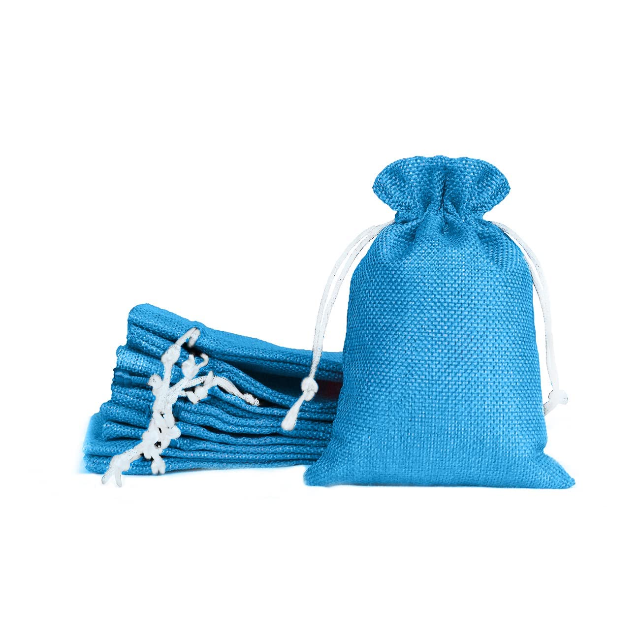 LifeKrafts Yellow Color Jute Linen Pouches| Size- 10x15 Cm| Pack of 70| Drawstring Gift Bags| Jute natural pouches| Return Gift Bags For Festivals, Weddings, Functions, Baby Showers, Parties & More. (B0CG62FZBN) Amazon Price History, Amazon Price Tracker