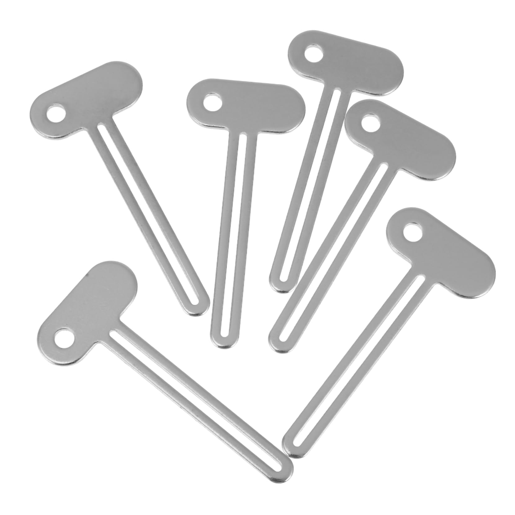 Garneck Pcs Metal Tube Squeezers Toothpaste Squeeze Dispenser Holder Tube Roller Squeezers for Office Home