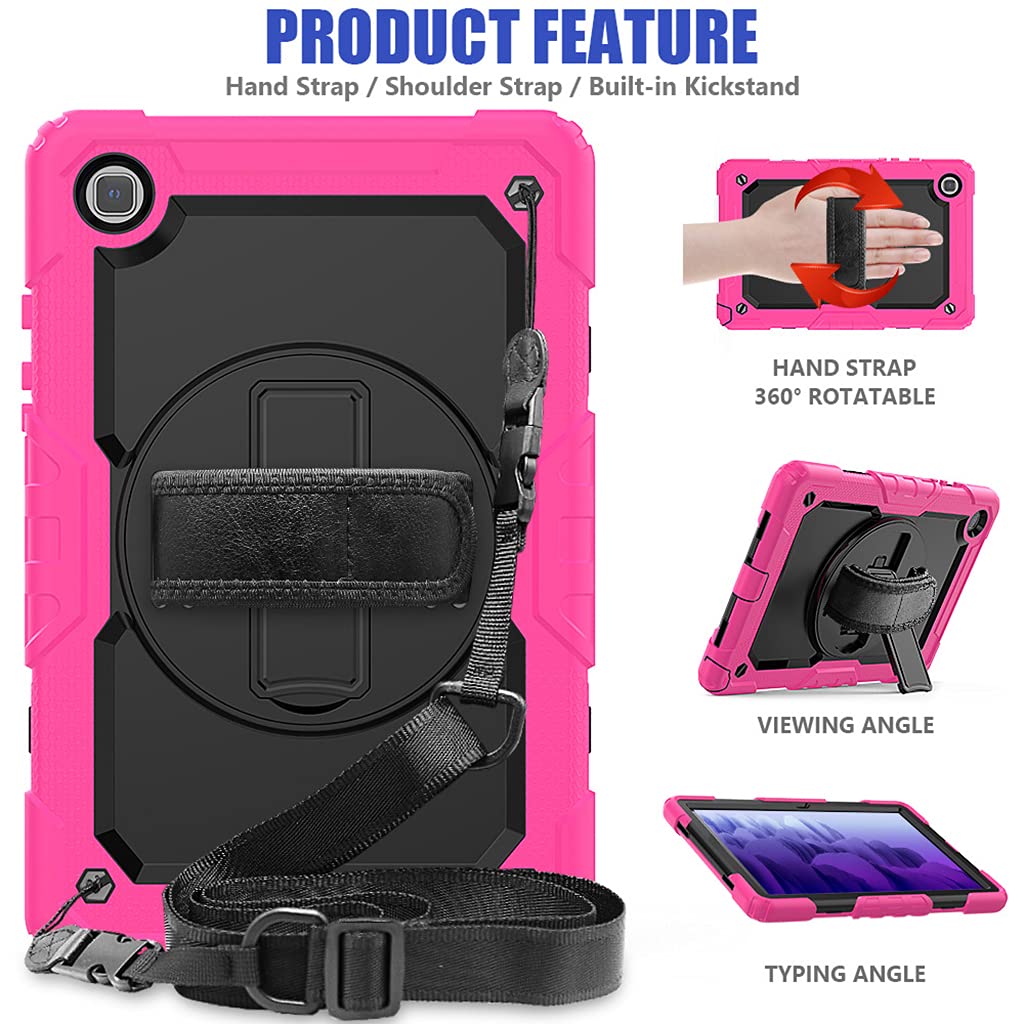 Tablet Per Caso Heavy Duty Drop-Proof E Shock-Resistant Robusto Per Caso Built-in Stand Per Tab 10.4 pollice T500 Antiurto Copertura Protettiva