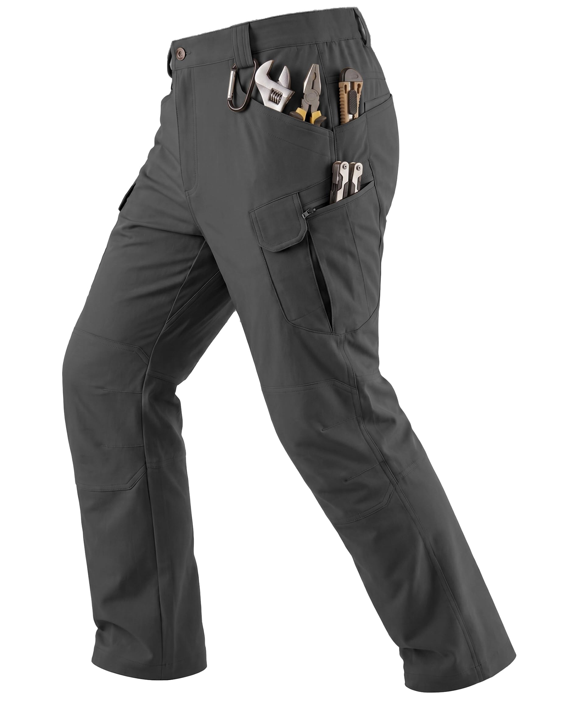 Men's Tactical Work Pants Ripstop Hiking Cargo Pants