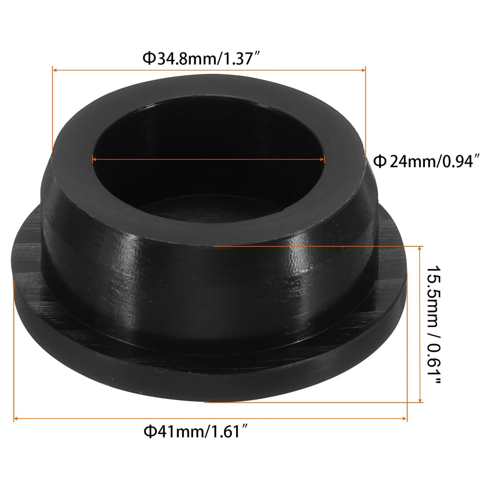 TA-VIGOR 4Pcs Silicone Hole Plugs, 34.8mm Diameter Hole Stoppers - Image 2