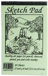 Melody Jane Dollhouse Sketch Pad Art Paper Miniature Modern Office School Study Accessory