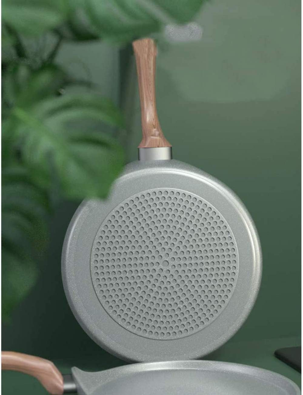 Panqueques, Tortilla, Inducción - Ø18cm, Ø22cm, Ø26cm Bandeja para crepes - Panqueques - Granito gris