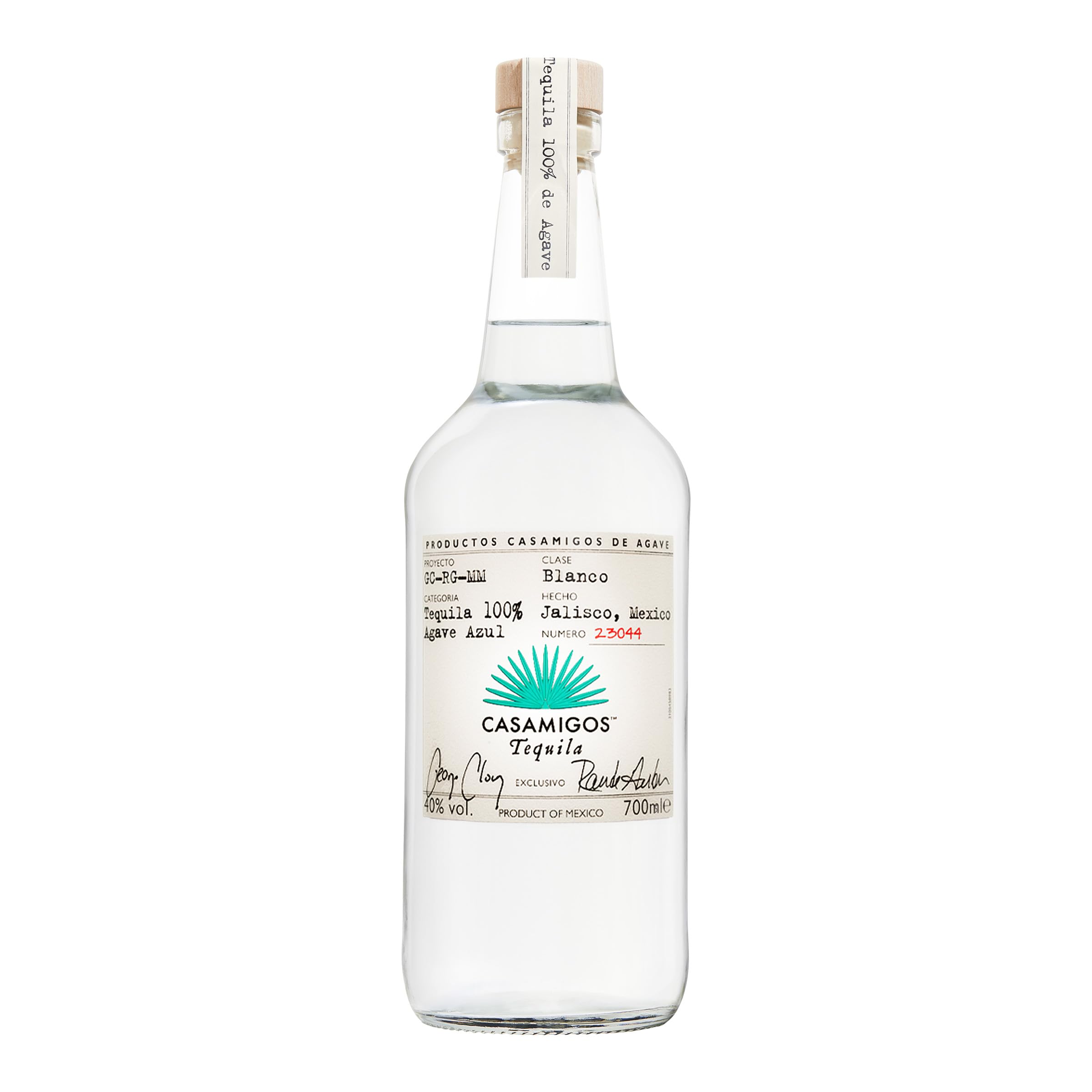 Casamigos Blanco Tequila | 40% vol | 70cl | Hints of Citrus | Vanilla & Sweet Agave | Crisp & Clean | Made from Hand-Selected Blue Weber Agave | Perfect for Gifting | Best Enjoyed with Friends