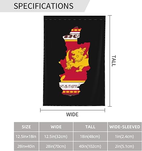 Miniatura 7 de Central Province Flag Map Garden Flag 12.5"x18" Inch Double Sided Garden Flags Home Lawn Outdoor Decor Flags Party Banner Welcome Flag