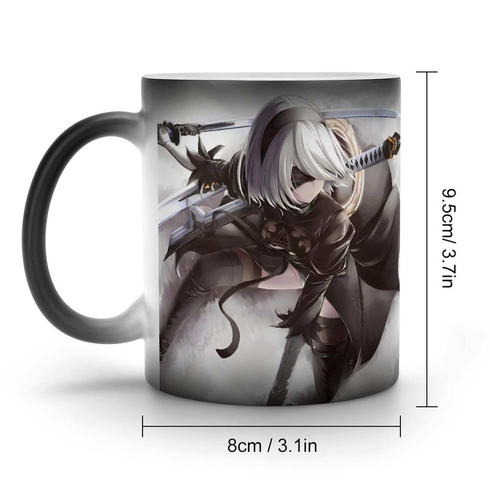 NieR:Automata 温感マグカップ 2B 2B 1/7 Figure (NieR:Automata Ver1.1a)