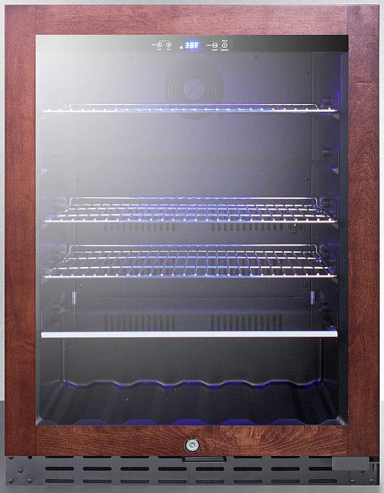 Summit 24” Beverage Center, 4.2 Cu.Ft. Capacity, ADA Compliant, Panel Ready*- Albv2466pnr *Panel Not Included on Fridge.com - View 1
