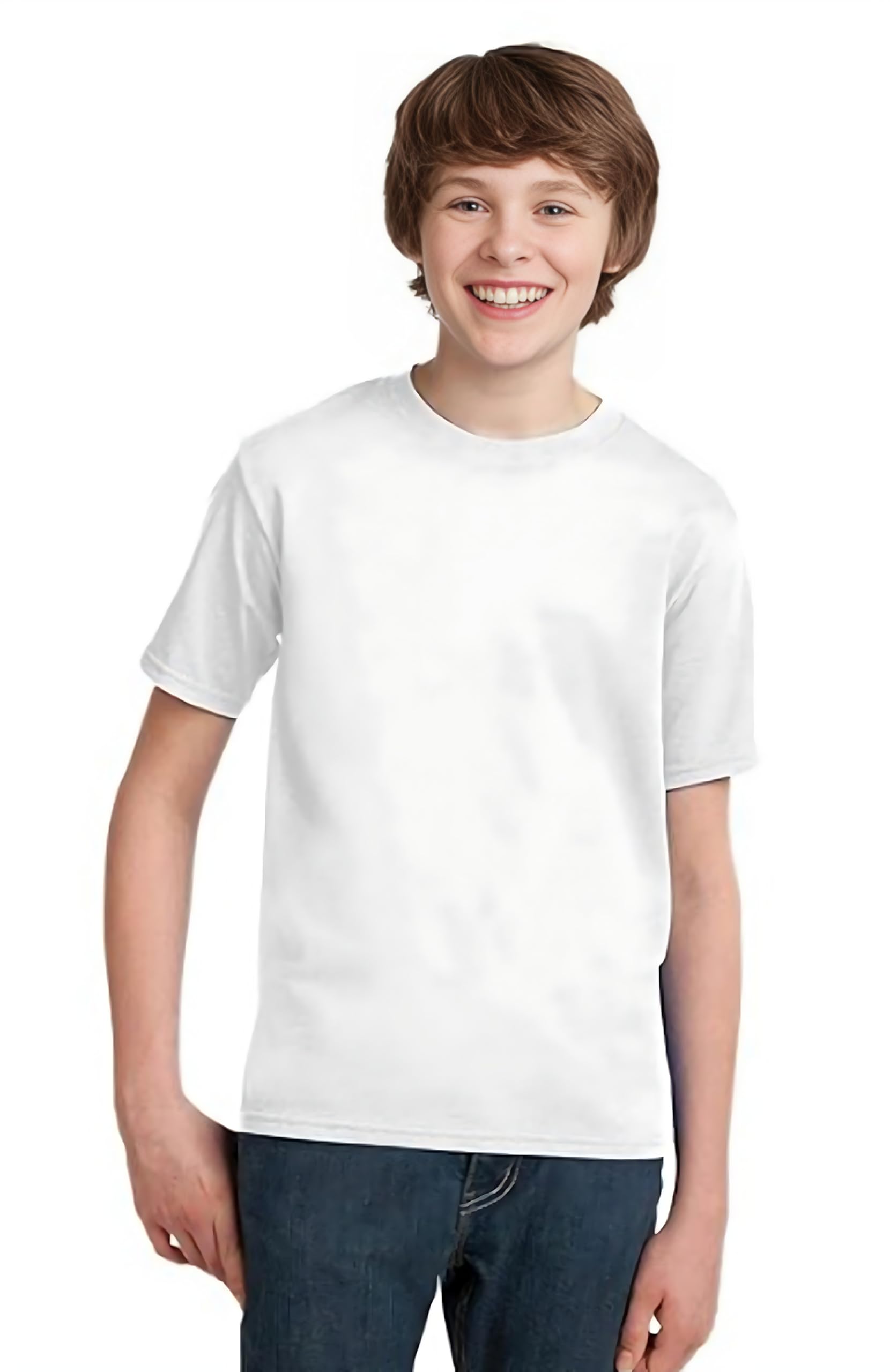 Kids Tshirt Boys Cotton Regular Fit Round Neck Comfortable T Shirt for Boys/Kids-image-42
