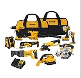 DEWALT 20V MAX LI-ION 10-TOOL COMBO KIT (DCK1020D2)