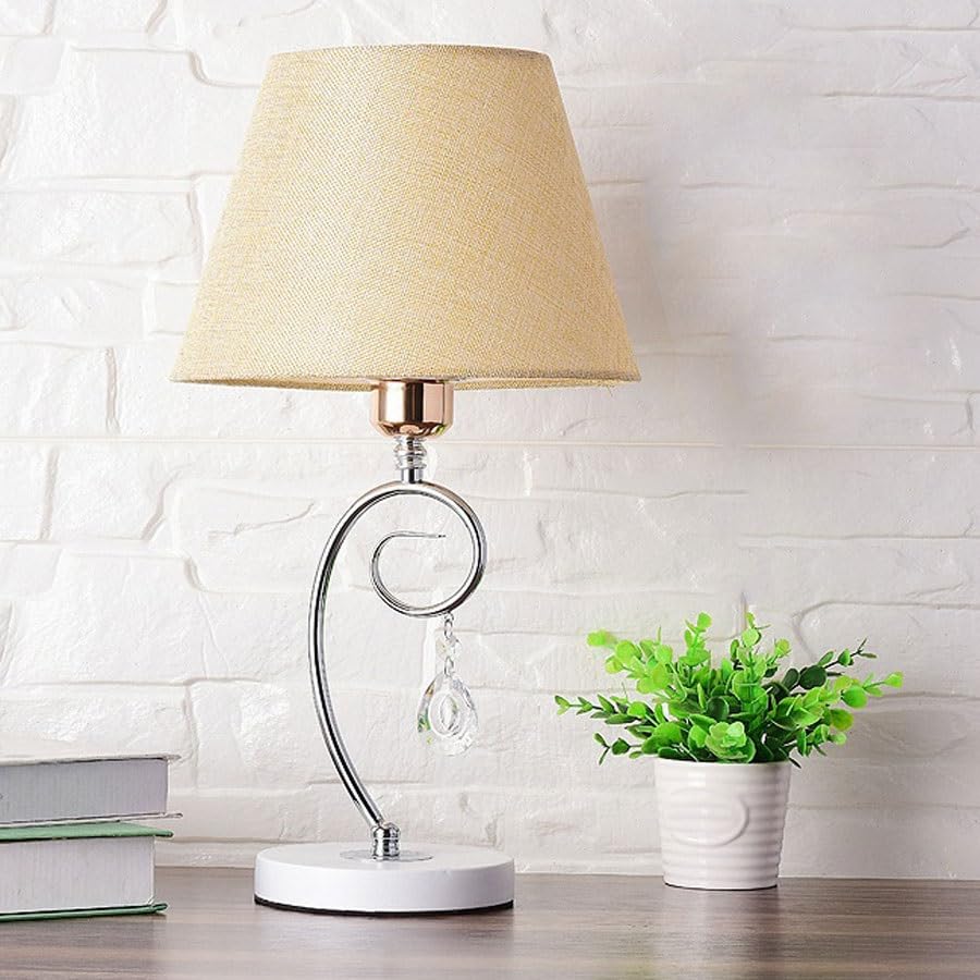 Lampka nocna Lampka biurkowa Lampa biurkowa, lampka nocna, prosta, pokój weselny, ciepła dekoracja, atmosfera Lampa stołowa